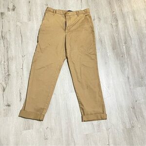 Banana Republic High Rise Authentic woman Khaki Chinos pants size 8